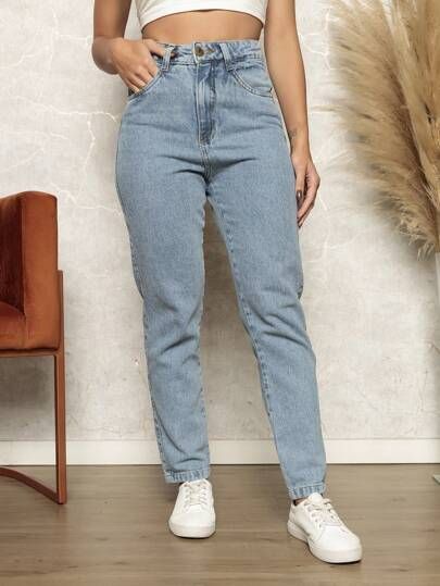 Calça Jeans Mom