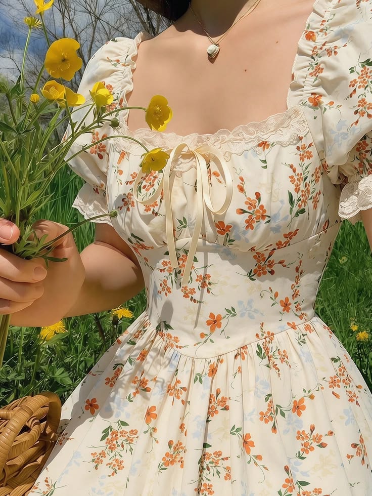 Vestido Midi Floral